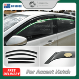 Weather Shields for Hyundai Accent RB Hatch 2011-2019