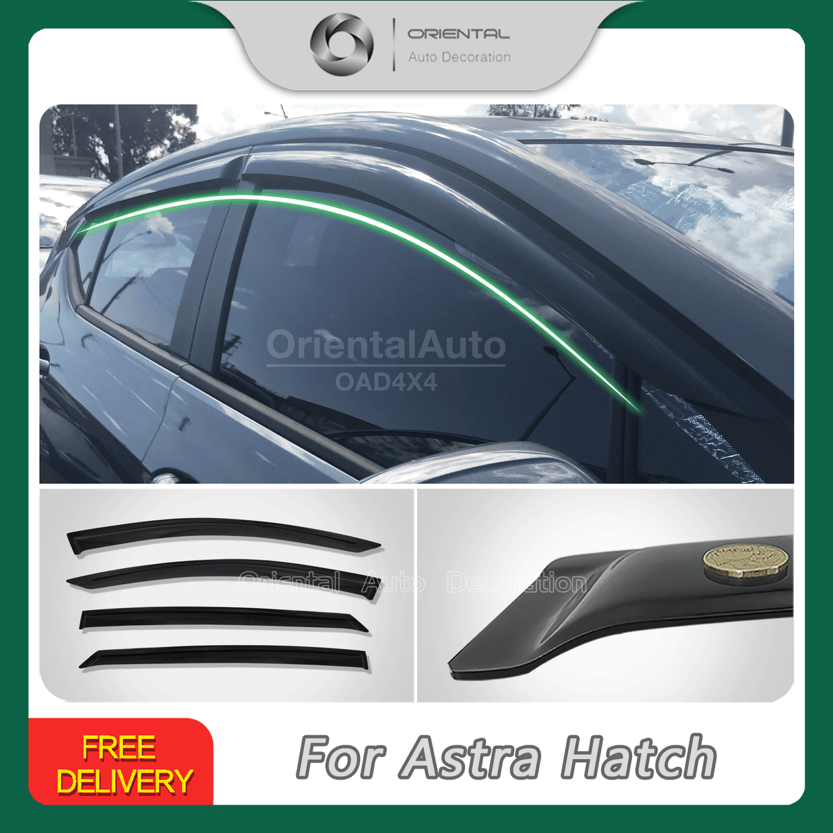Weather Shields for Holden Astra Hatch 2016-2020