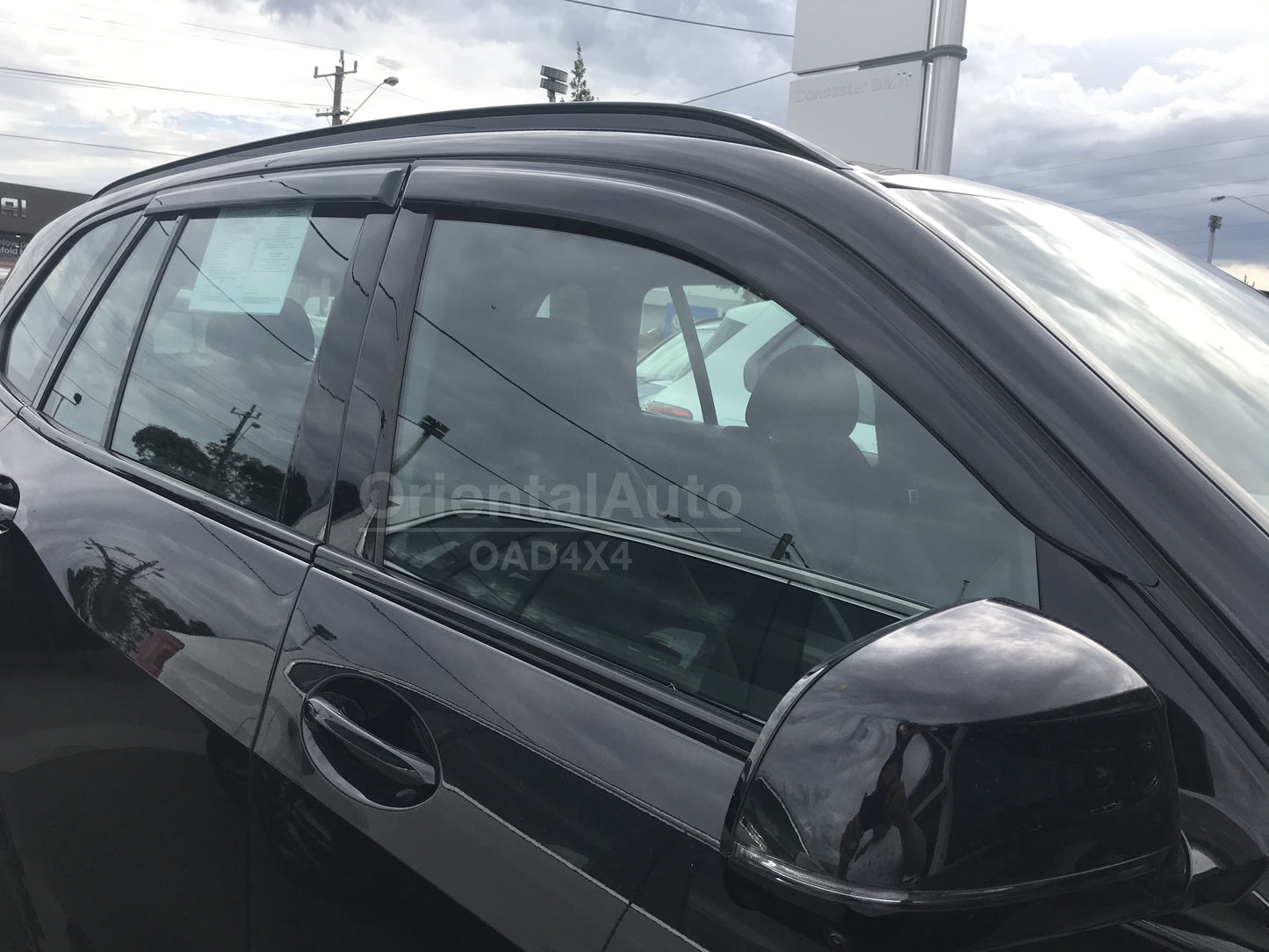 Luxury Weathershields Weather Shields Window Visor For BMW X5 G05 2018+