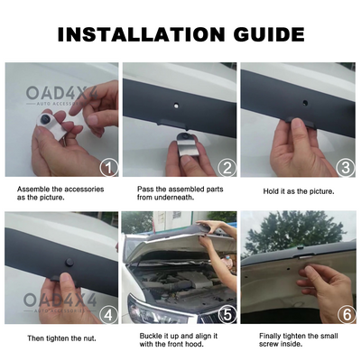 How to install Bonnet Protector / Installation Steps of Bonnet Protectors BP