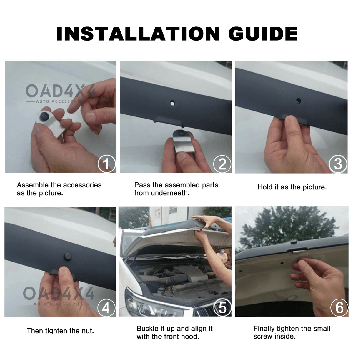 Bonnet Protector String How to install Bonnet Protector / Installation Steps of Bonnet Protect ...