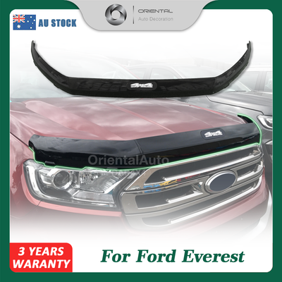 Injection Modeling Exclusive Bonnet Protector Guard for Ford Everest UA / UA II Series 2015-2022 Hood Protector Bonnet Guard