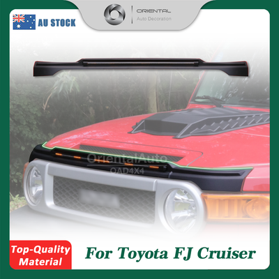 LED Light Bonnet Protector Hood Protector for Toyota FJ Cruiser 2011-2019