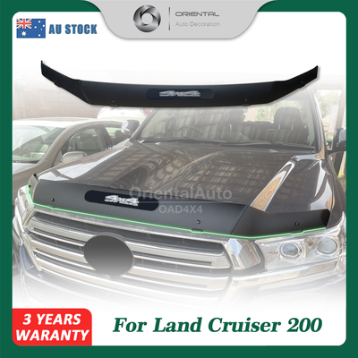 Injection Modeling Exclusive Bonnet Protector for Toyota Landcruiser Land Cruiser 200 LC200 2016-2021 Hood Protector Bonnet Guard