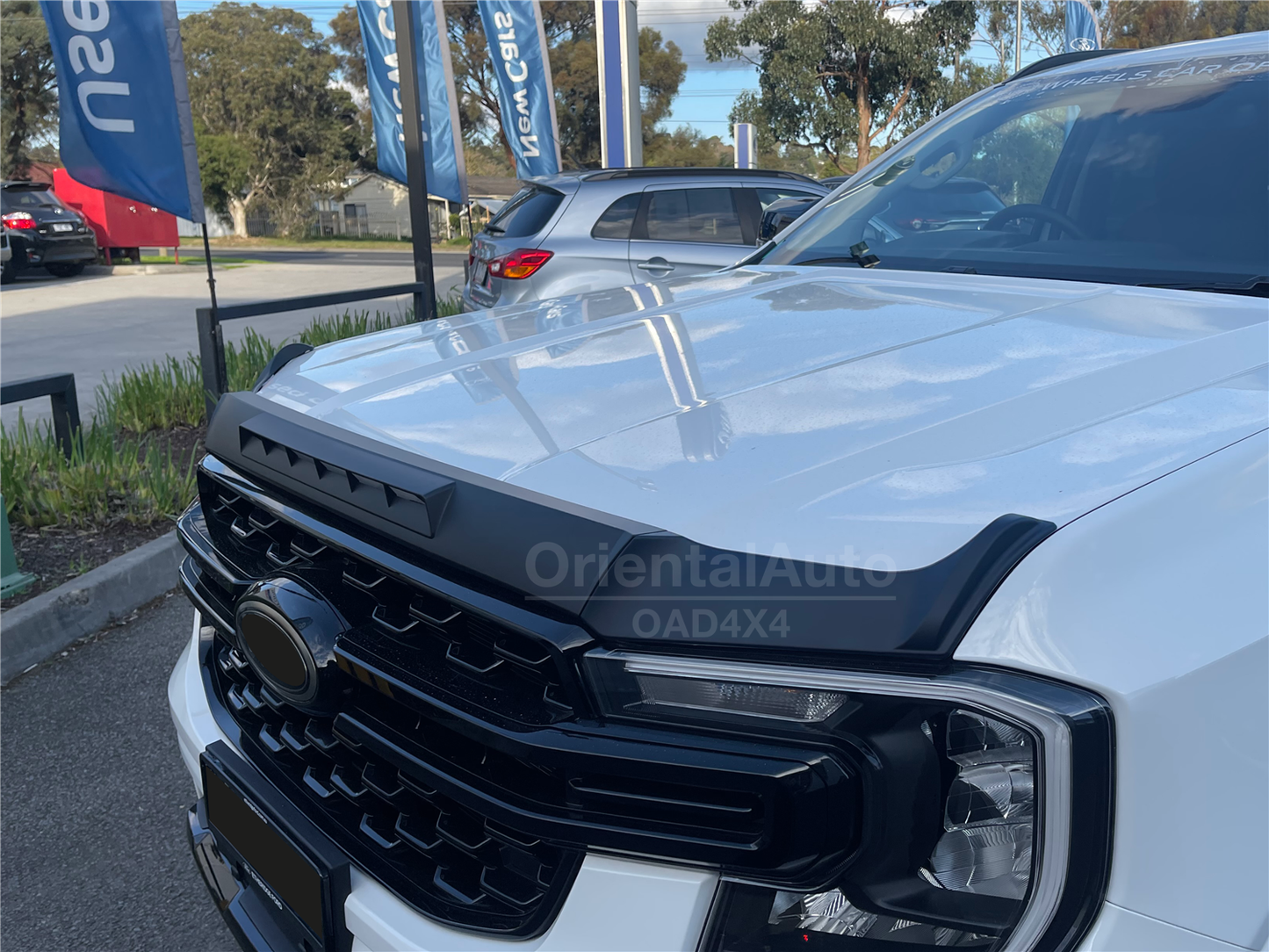 Injection Modeling Exclusive 3pcs Bonnet Protector for Ford Everest Next-Gen 2022-Onwards Hood Protector Guard