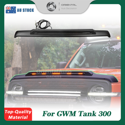 LED Light Bonnet Protector Hood Protector for GWM TANK 300 TANK300