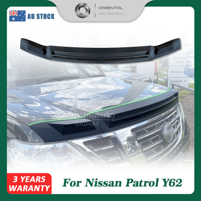 Injection Modeling Exclusive Bonnet Protector for Nissan Patrol Y62 2012-2019 Hood Protector Bonnet Guard