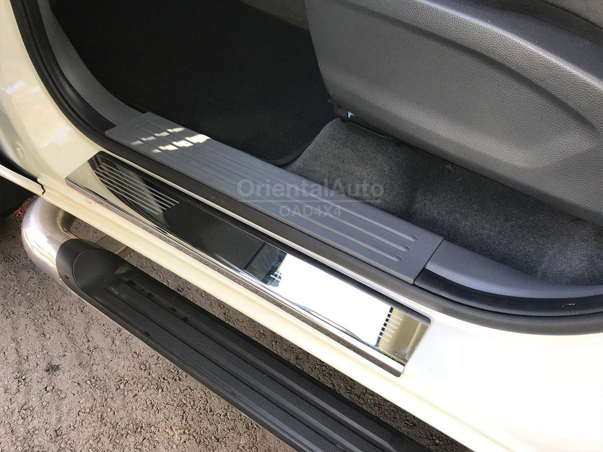 Weather Shields & Door Sill Protector for Mazda BT-50 BT50 Dual Cab 2011-2020