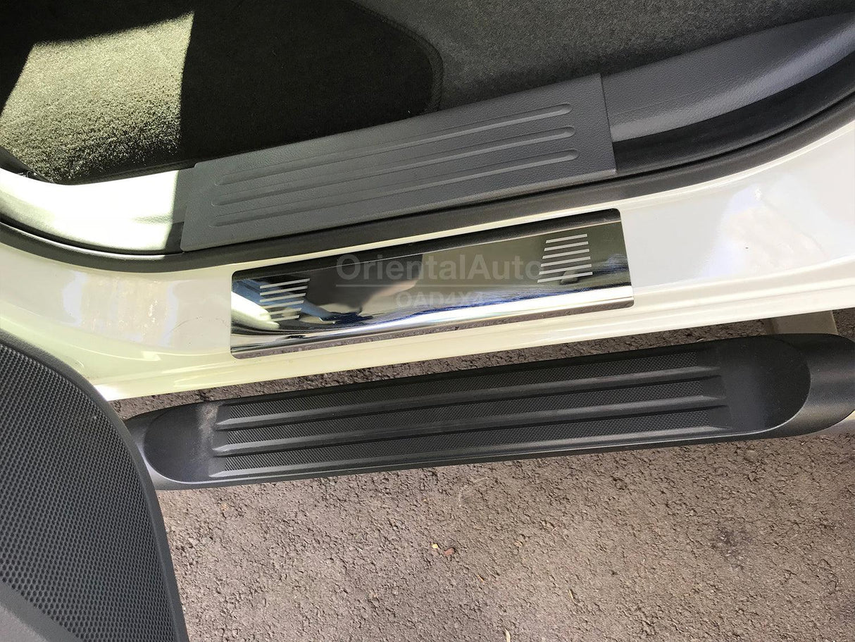 Weather Shields & Door Sill Protector for Mazda BT-50 BT50 Dual Cab 2011-2020