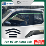 Weather Shields for Mazda BT50 BT-50 Extra Cab UN 2006-2011