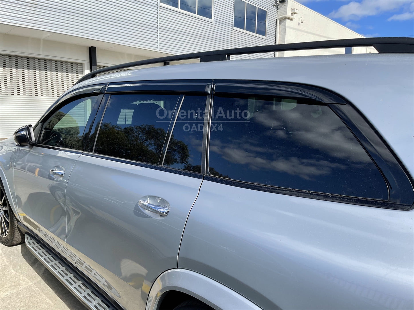 Luxury 6pcs Weathershields for Mercedes-Benz GLS Class X167 2019+ Weather Shields Window Visors