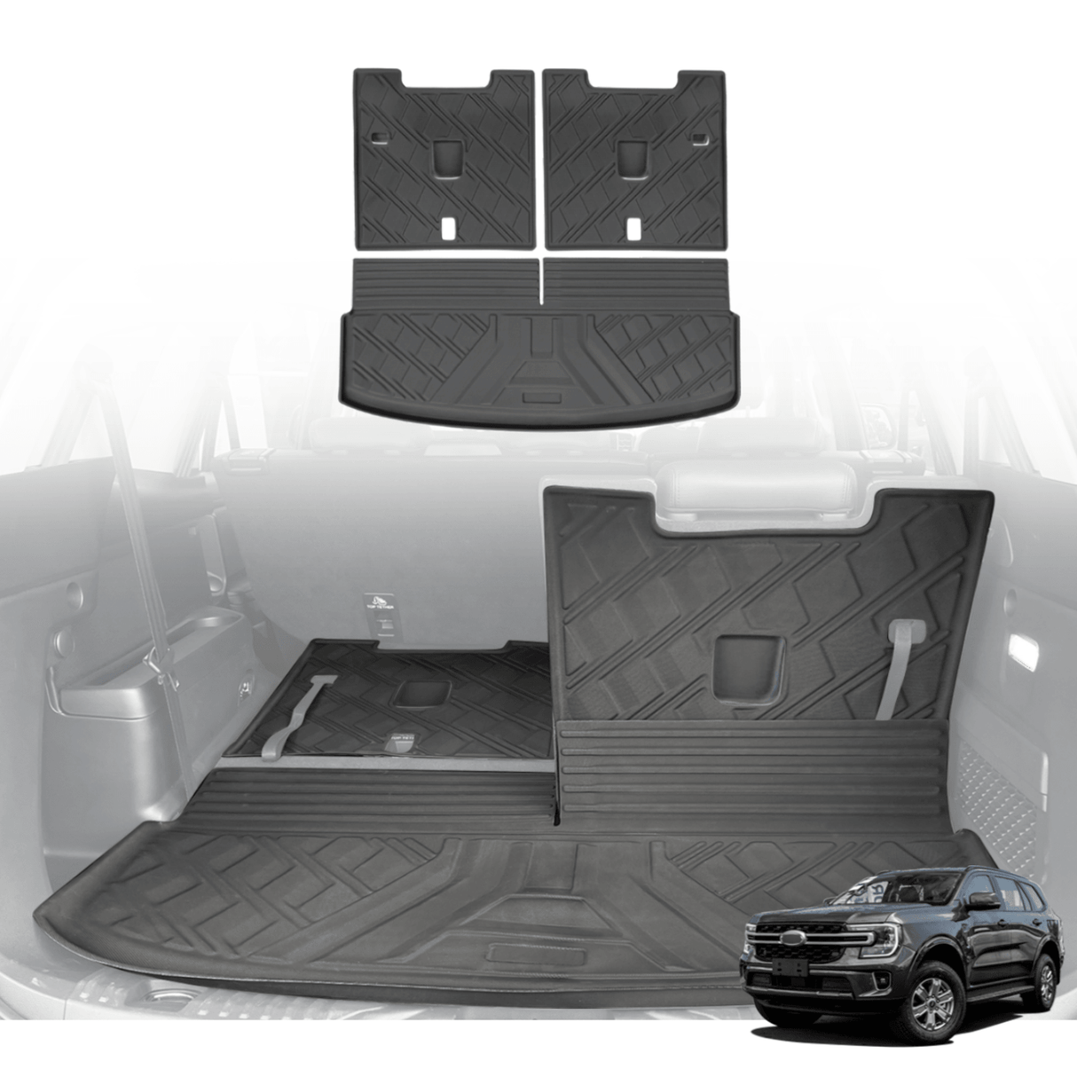 Boot Liner for Ford Everest Next-Gen 7 Seats 2022-Onwards
