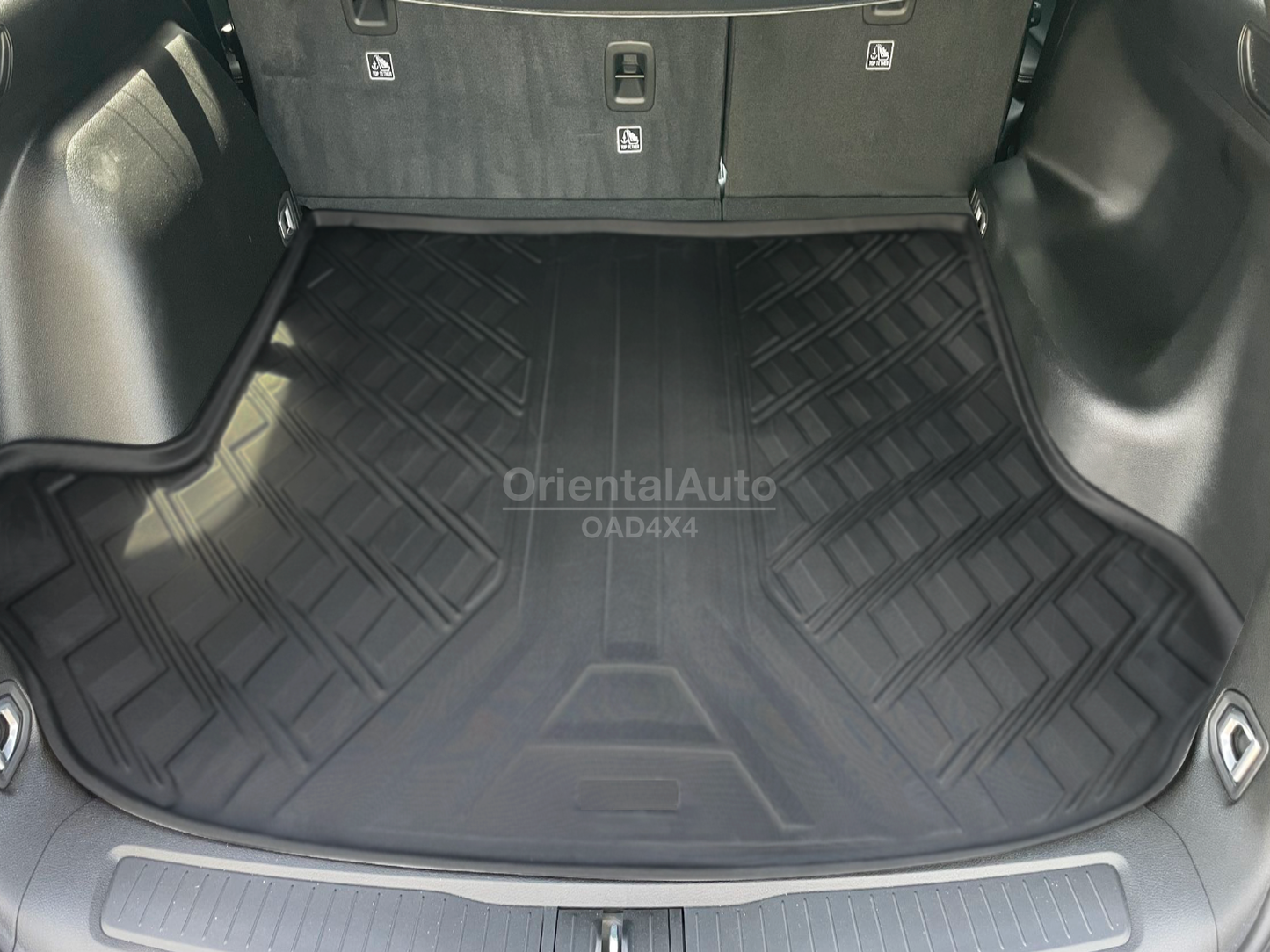 3D TPE Boot Mat for Jeep Grand Cherokee 5 Seats 2021-Onwards Cargo Mat Trunk Mat Boot Liner