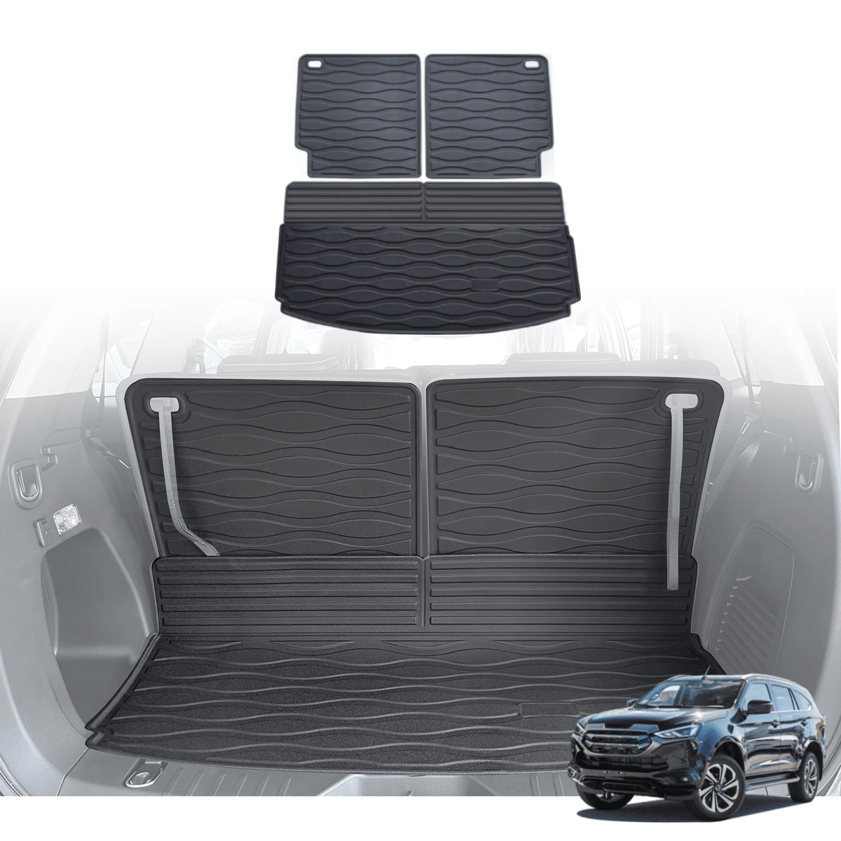Boot Liner for ISUZU MU-X MUX 2021-Onwards – OAD4X4 Accessories