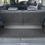 3 Rows TPE Floor Mats & Cargo Mat for Mitsubishi Pajero Sport 7 Seater 2015-Onwards Door Sill Covered Car Mats Carpet + Boot Mat