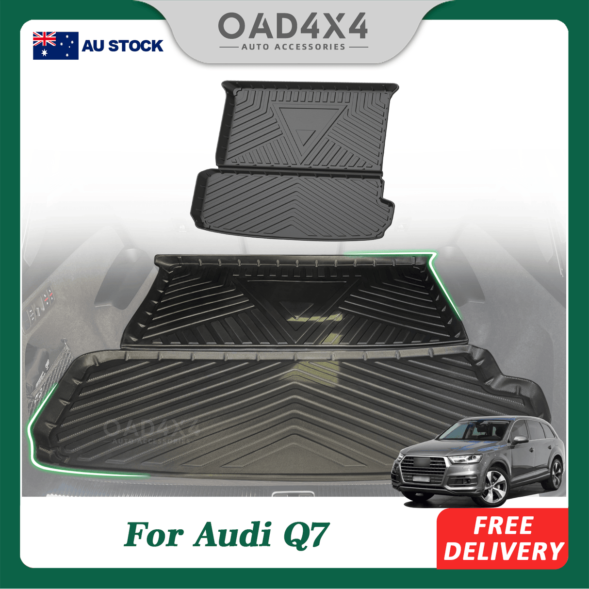 Boot Liner for Audi Q7 SQ7 4M Series 2015-Onwards