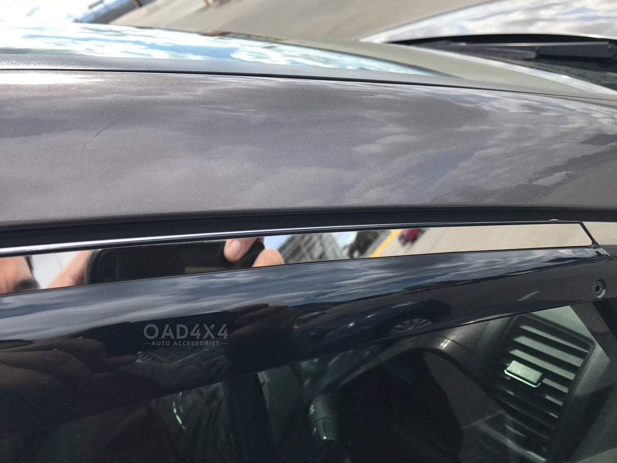 Stainless Edge Weather Shields for Honda CRV CR-V RE Series 2007-2012