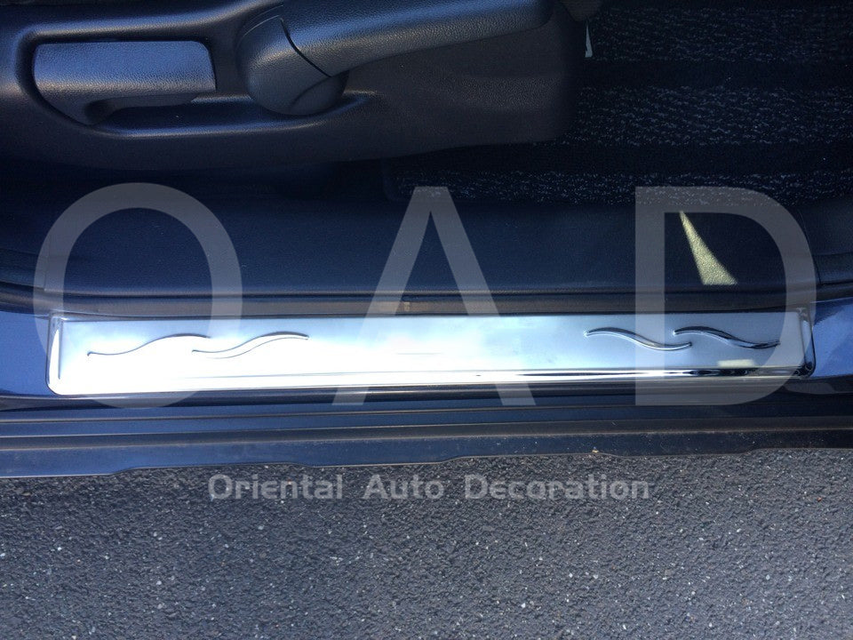 Stock Clearance| Stainless Steel Side Kick Scuff Plates Door Sills Protector #PICK UP ONLY COST $15 !