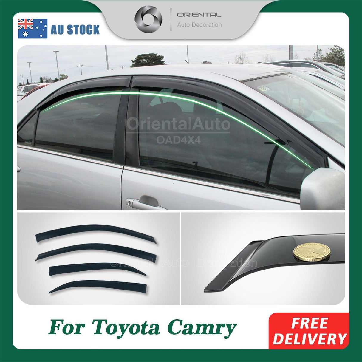 Weather Shields for Toyota Camry 2002-2006