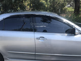 Stainless Edge Weather Shields for Toyota Aurion 2006-2011