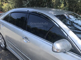 Stainless Edge Weather Shields for Toyota Aurion 2006-2011