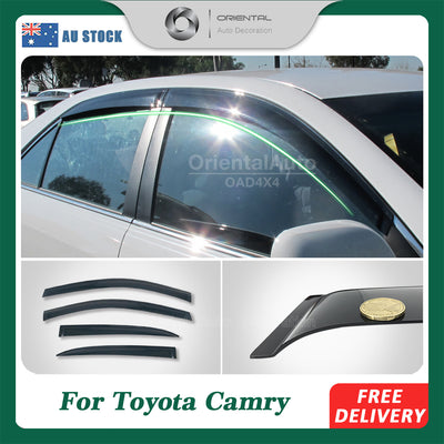 Premium Weather Shields Weathershields Window Visors For Toyota Camry 2006-2012