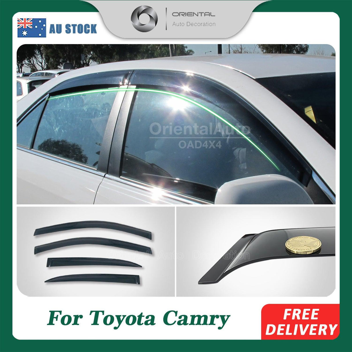 Weather Shields for Toyota Camry 2006-2012