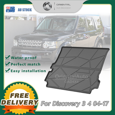 OAD 3D TPE Boot Mat for Land Rover Discovery 3 4 2004-2017 Cargo Mat Trunk Mat Boot Liner