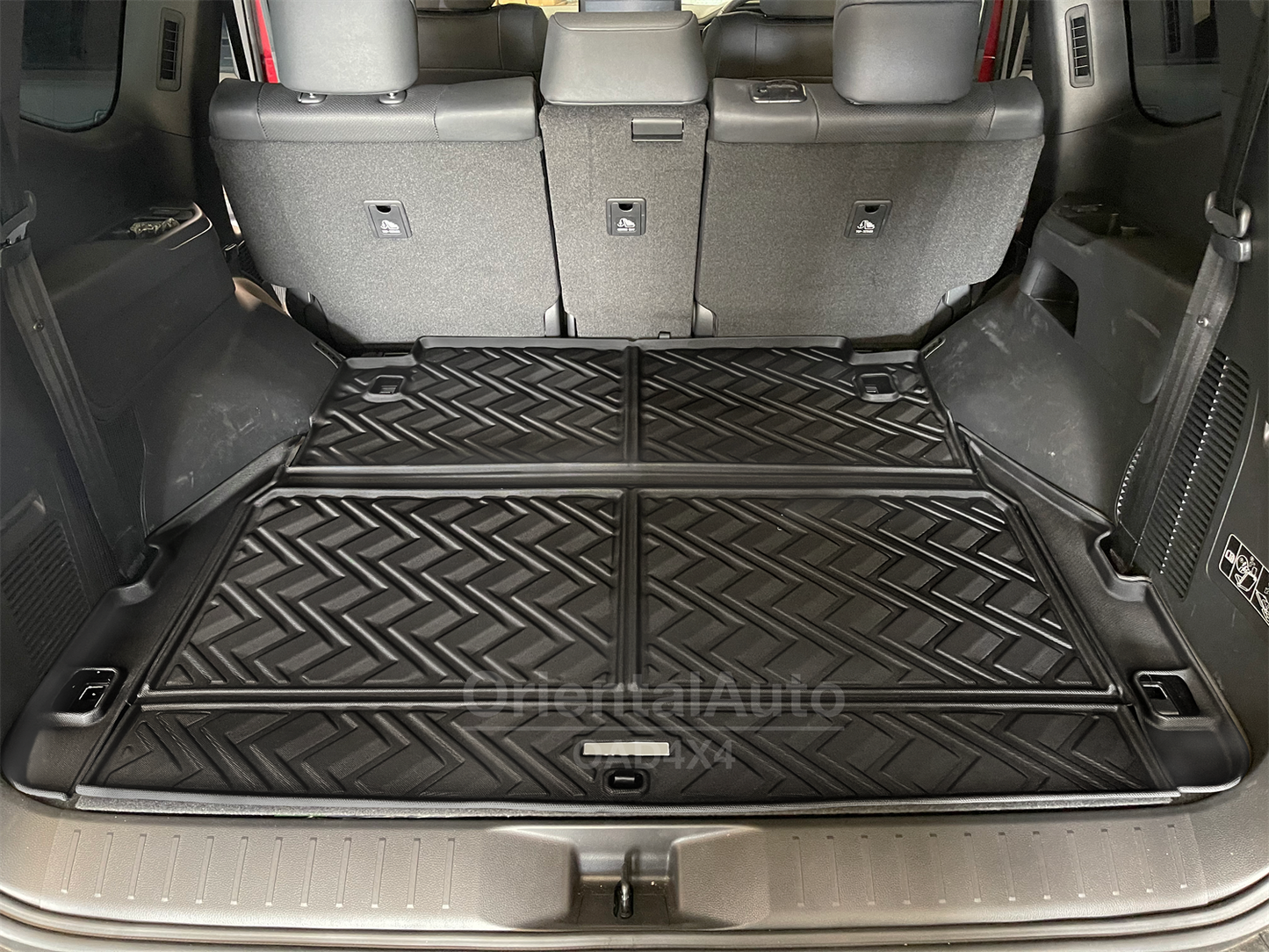Luxury Weathershields & 3D Cargo Mat for Lexus LX500d / LX600 7 Seats 2021-Onwards Weather Shields Window Visor Boot Mat