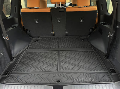 3D TPE Boot Mat for Lexus LX500d LX600 7 seats 2021-Onwards Cargo Mat Trunk Mat Boot Liner