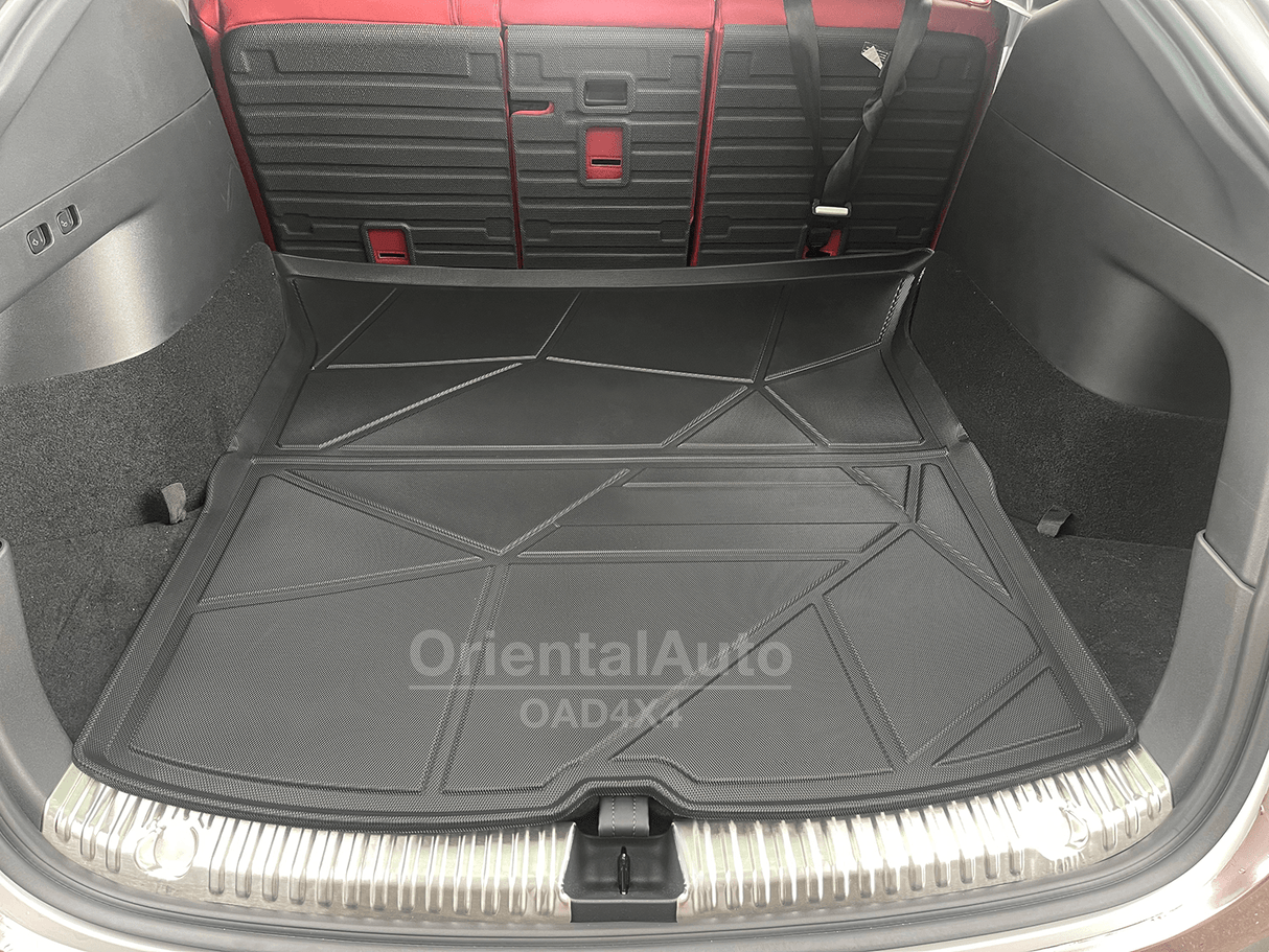 5D TPE Car Floor Mats for Tesla Model Y 2022-2025