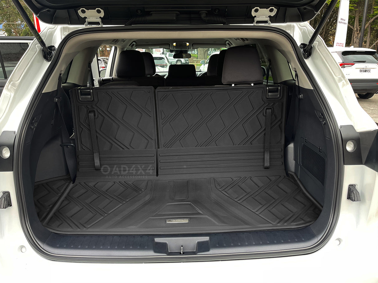 5D Double-Layer Car Floor Mats for Toyota Kluger 2021-Onwards