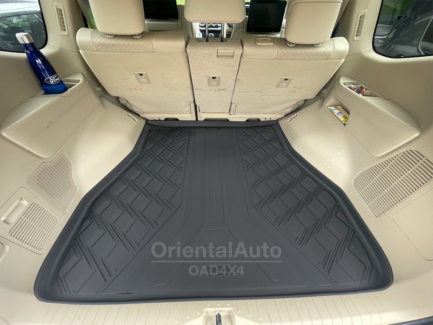 Injection Stainless Weathershields & 3D Cargo Mat for Toyota Landcruiser 300 5 Sests 2021-Onwards Land Cruiser 300 LC300 5 Seats Weather Shields Window Visor Boot Mat