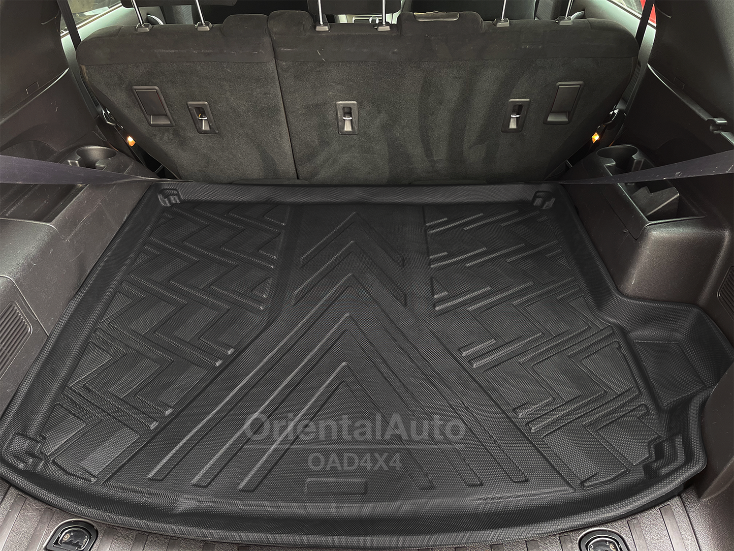 Luxury Weathershields & 3D TPE Cargo Mat for Ford Territory 7 Seats Weather Shields Window Visor Boot Mat Liner Trunk Mat