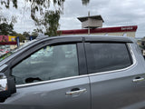 Luxury Weather Shields for Chevrolet Silverado 1500 T1 Series 2020-Onwards