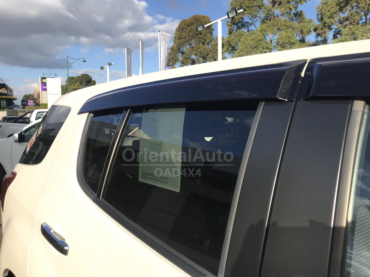 Bonnet Protector & Injection Weathershields Weather Shields Window Visor For Holden Colorado 7 RG Series 2012-2016