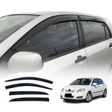 Weather Shields for Toyota Corolla Hatch 2001-2007