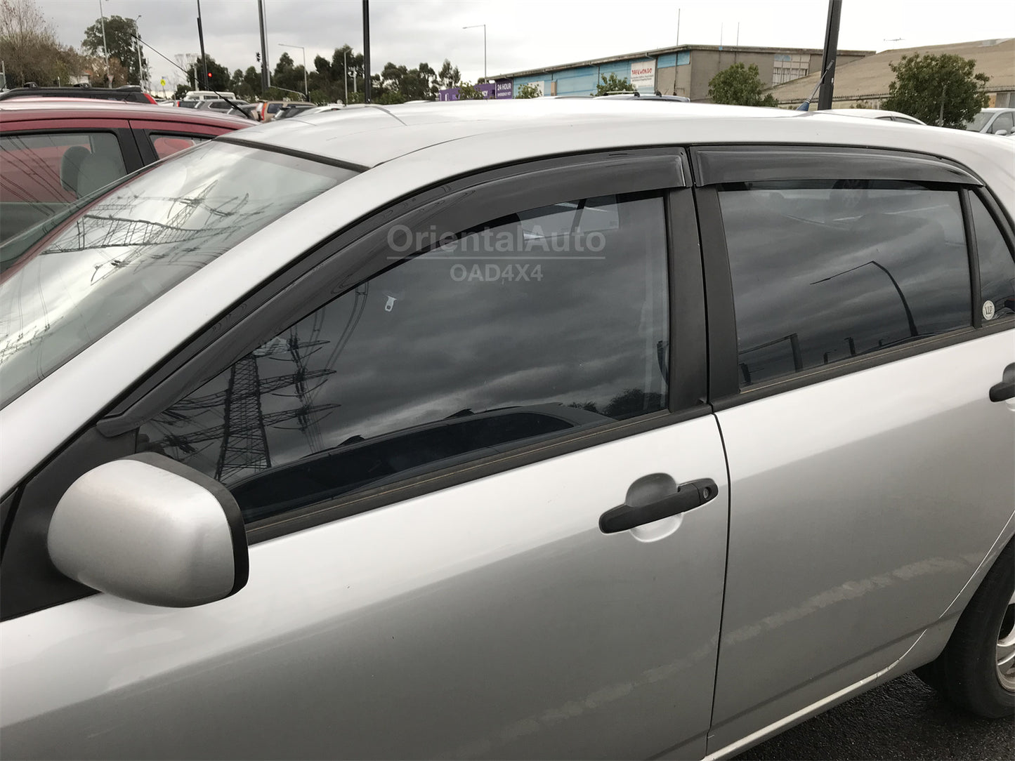 Premium Weathershields For Toyota Corolla Hatch 2001-2007 Weather Shields Window Visor