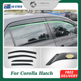 Weather Shields for Toyota Corolla Hatch 2007-2012
