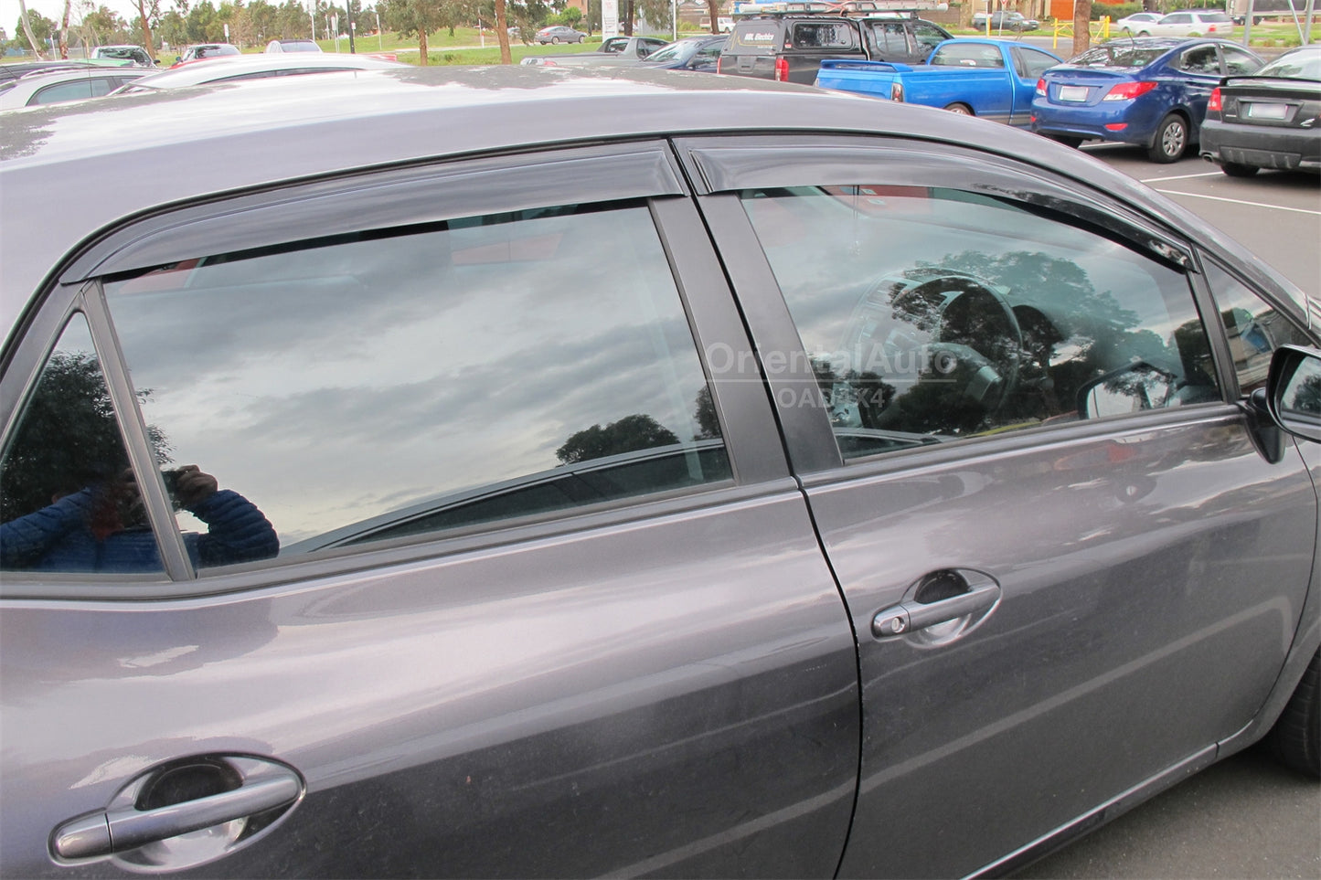 Premium Weathershields Weather Shields Window Visor For Toyota Corolla Hatch 2007-2012