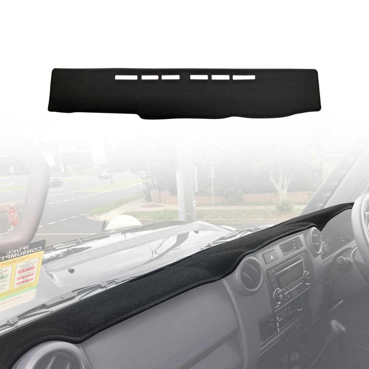 Car Dash Mat for Toyota LandCruiser 70 76 78 79 Series 2009-2023