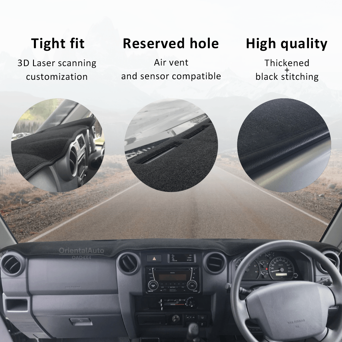 79 series on sale landcruiser dash mat