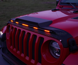 Bonnet Protector with LED Lights for Jeep Wrangler JL 4D 2018-Onwards