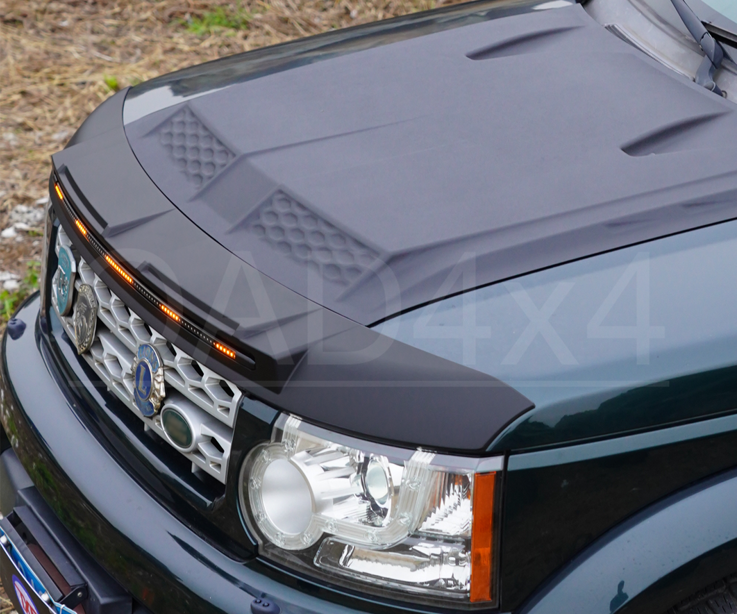 LED Light Bonnet Protector Hood Protector for Land Rover Discovery 3 4 2004-2017