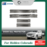 Stainless Door Sill Protector for Holden Colorado RG series Dual Cab 2012-2020