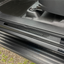 5D TPE Floor Mats & Black Door Sills Protector fit ISUZU D-MAX DMAX Dual Cab 2020-Onwards Tailored TPE 5D Door Sill Covered Floor Mat Liner + Stainless Steel Scuff Plates