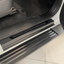 5D TPE Floor Mats & Black Door Sills Protector for ISUZU MUX MU-X 2021-Onwards Tailored Door Sill Covered Floor Mat Liner Car Mats + Stainless Steel Scuff Plates