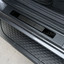 5D Floor Mats & Black Door Sills Protector fit Ford Ranger Dual Cab 2011-2022 Tailored TPE Door Sill Covered Floor Mat Liner Car Mats + Stainless Steel Scuff Plates