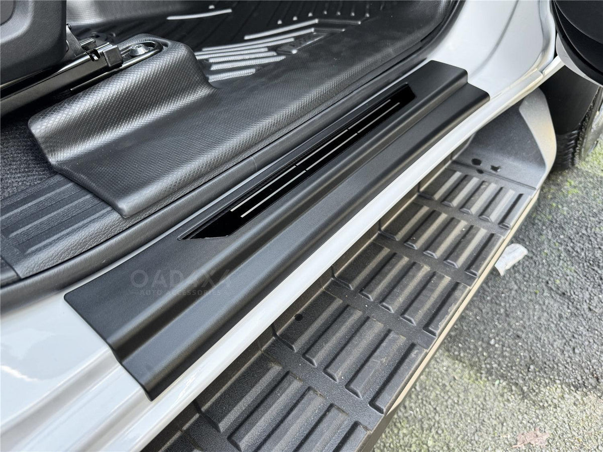 Dual Cab Rear Window Protector ABS Door Sill Protector for Mitsubishi Triton MV All-New Dual Cab 2024 ...