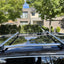 1 Pair Aluminum Silver Cross Bar Roof Racks Baggage holder for Subaru XV 2011+ with raised roof rail